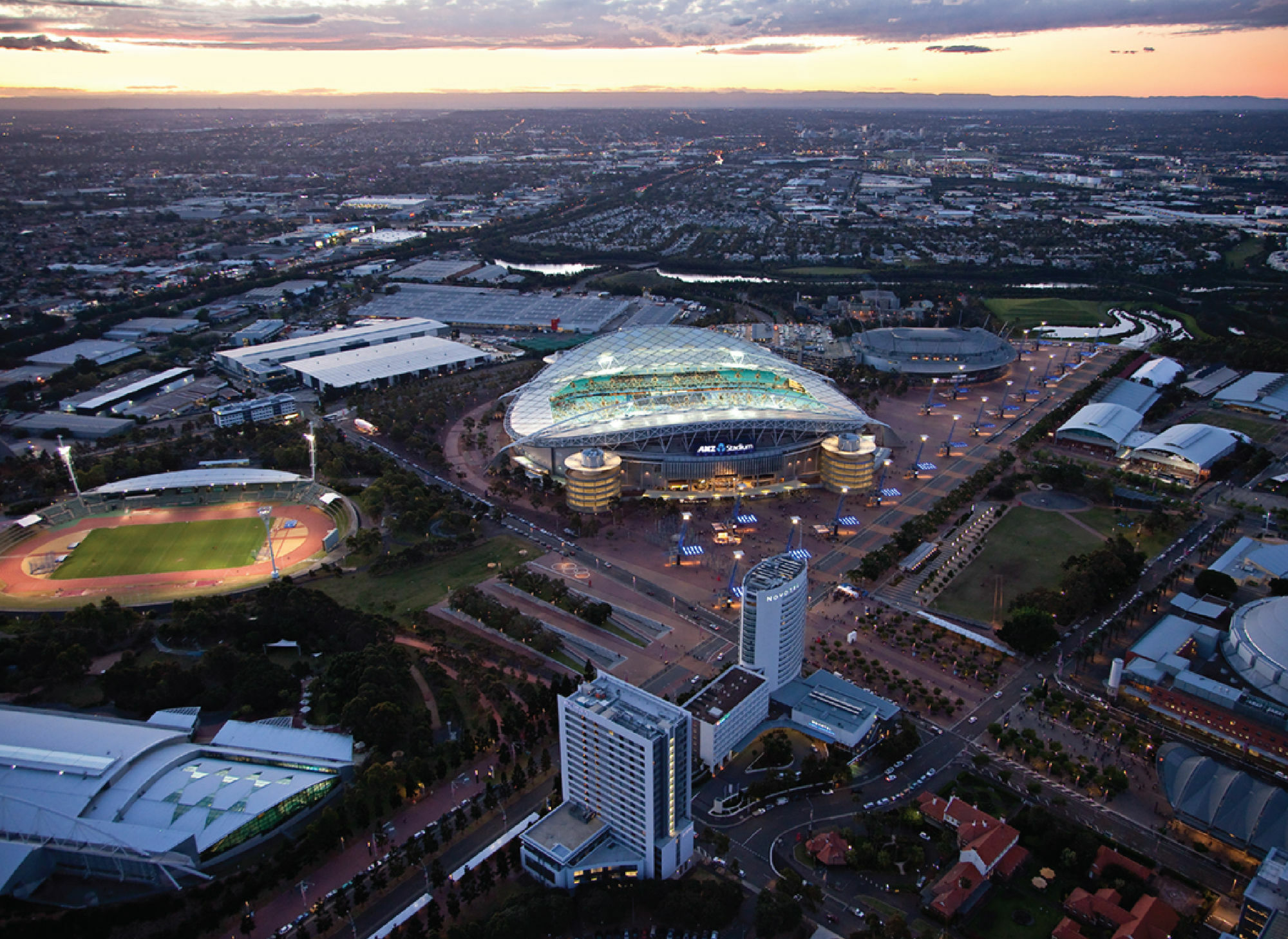 Novotel Sydney Olympic Park Esterno foto